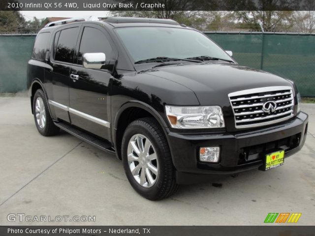 2010 Infiniti QX 56 4WD in Liquid Onyx Black