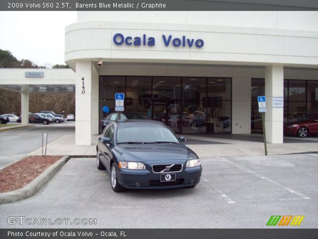 2009 Volvo S60 2.5T in Barents Blue Metallic