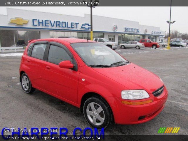 2005 Chevrolet Aveo LS Hatchback in Victory Red