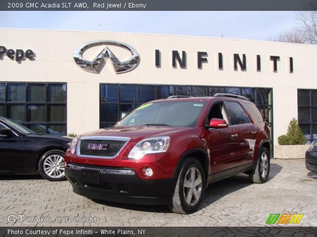 2009 GMC Acadia SLT AWD in Red Jewel