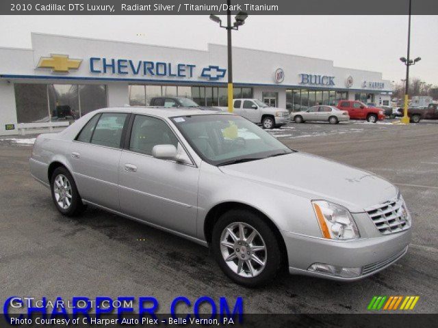 2010 Cadillac DTS Luxury in Radiant Silver