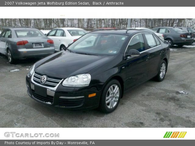 2007 Volkswagen Jetta Wolfsburg Edition Sedan in Black