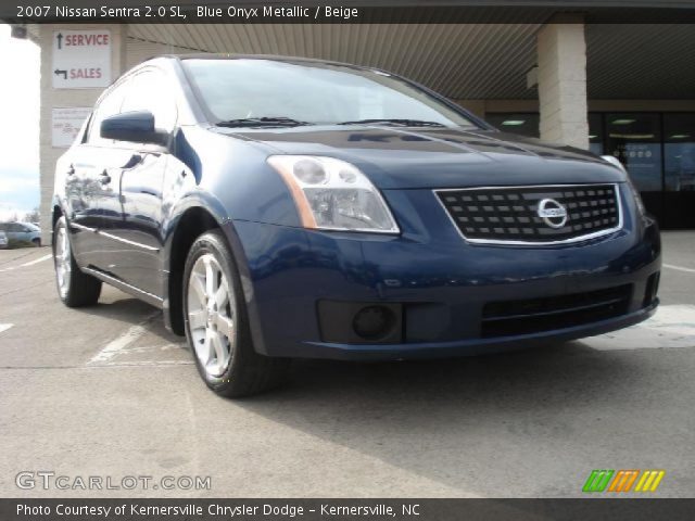 2007 Nissan Sentra 2.0 SL in Blue Onyx Metallic