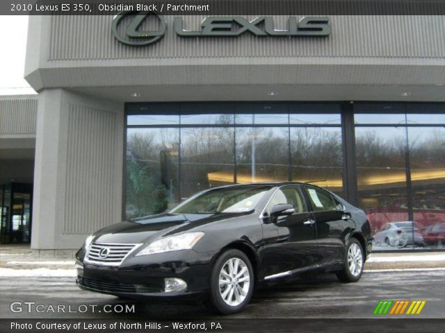 2010 Lexus ES 350 in Obsidian Black