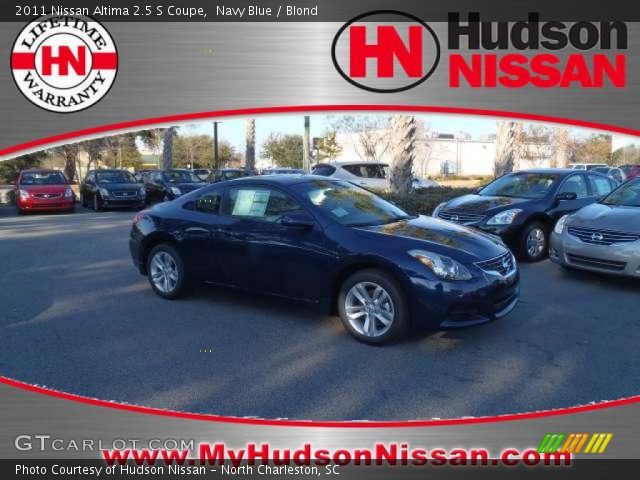 2011 Nissan Altima 2.5 S Coupe in Navy Blue