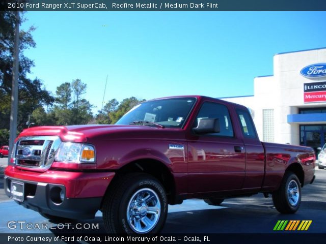 2010 Ford Ranger XLT SuperCab in Redfire Metallic