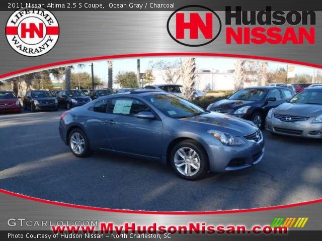 2011 Nissan Altima 2.5 S Coupe in Ocean Gray. Click to see large photo ...