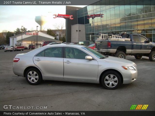 2007 Toyota Camry LE in Titanium Metallic