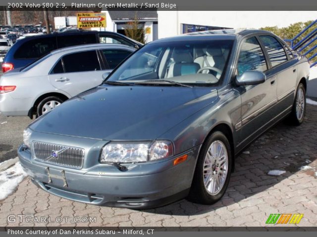 2002 Volvo S80 2.9 in Platinum Green Metallic