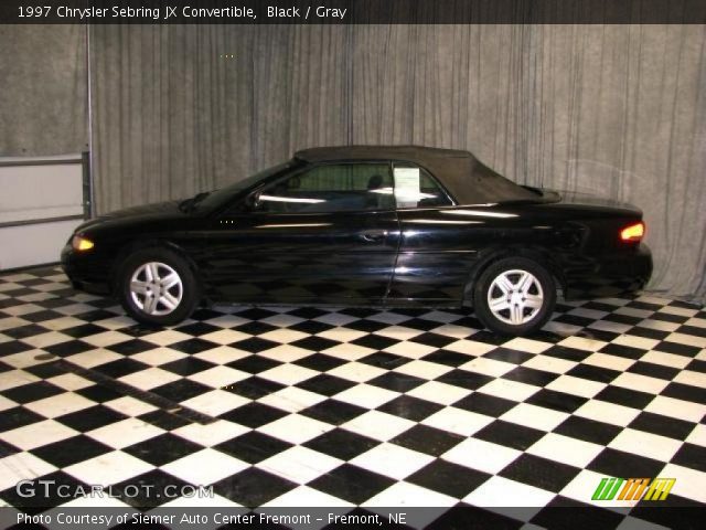 1997 Chrysler Sebring JX Convertible in Black