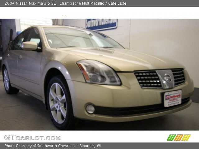 2004 Nissan Maxima 3.5 SE in Champagne Mist Metallic