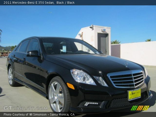 2011 Mercedes-Benz E 350 Sedan in Black