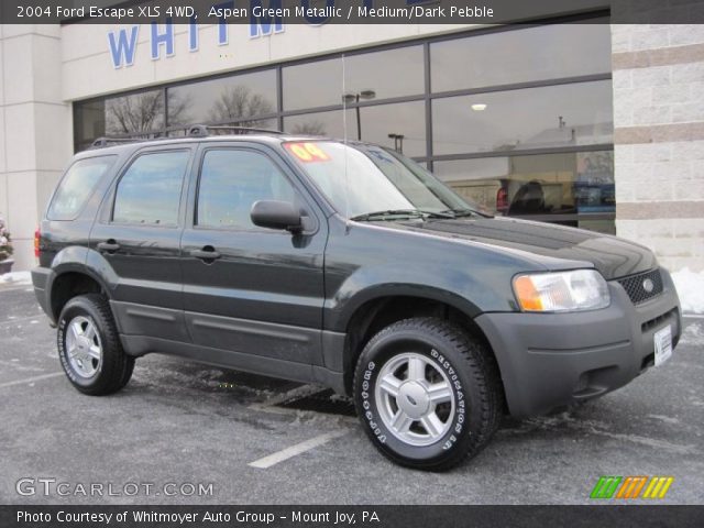2004 Ford Escape XLS 4WD in Aspen Green Metallic