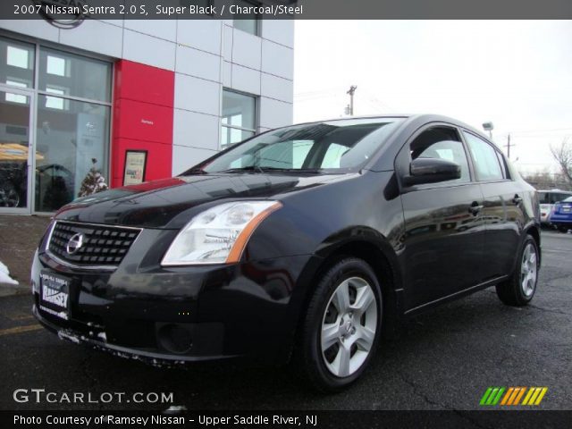 2007 Nissan Sentra 2.0 S in Super Black