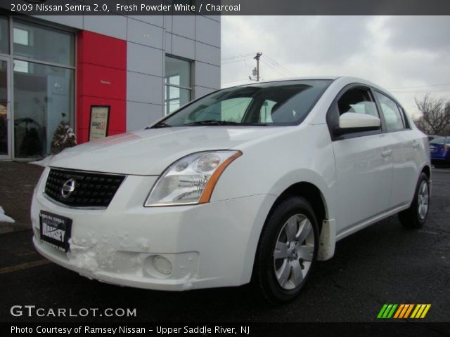2009 Nissan Sentra 2.0 in Fresh Powder White