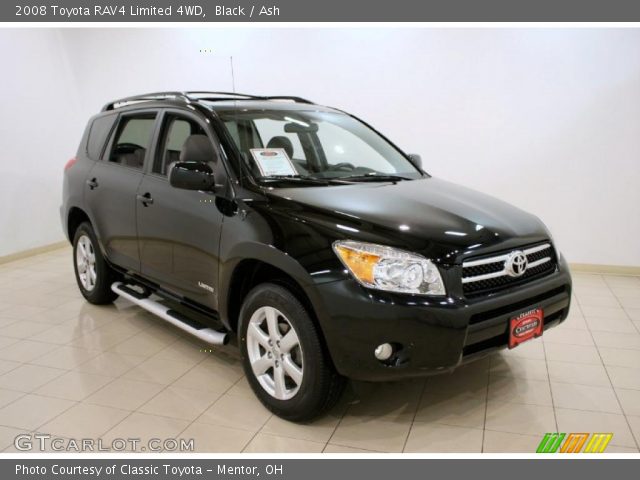 2008 Toyota RAV4 Limited 4WD in Black