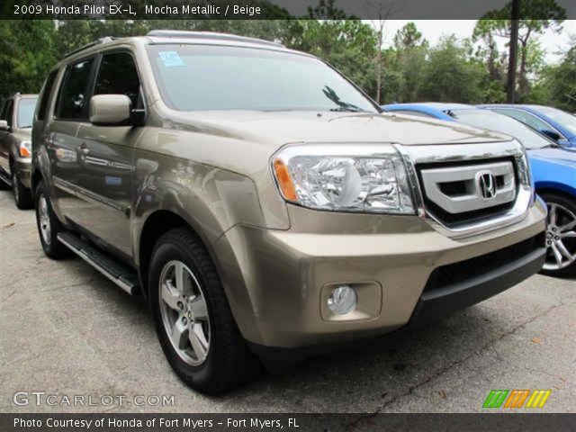 2009 Honda Pilot EX-L in Mocha Metallic