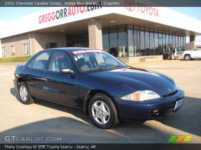 2002 Chevrolet Cavalier Sedan in Indigo Blue Metallic