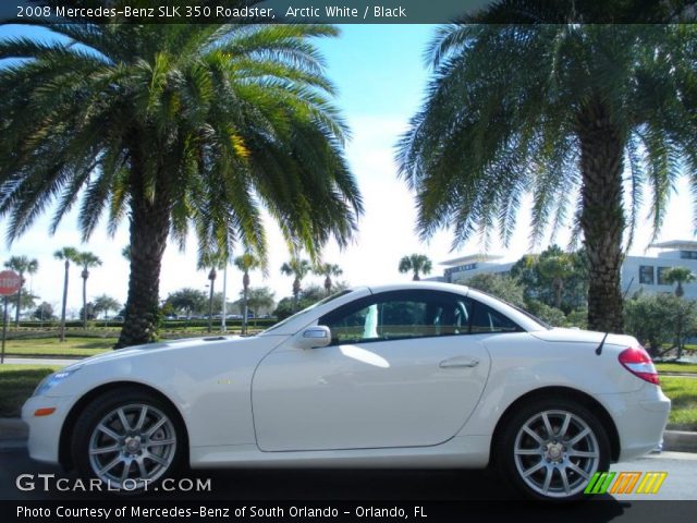 2008 Mercedes-Benz SLK 350 Roadster in Arctic White