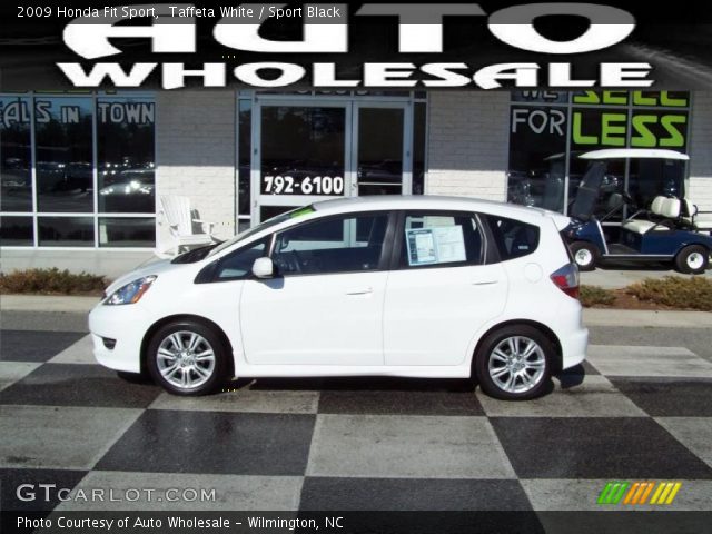 2009 Honda Fit Sport in Taffeta White