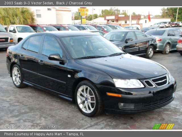 2003 Saab 9-3 Vector Sedan in Black