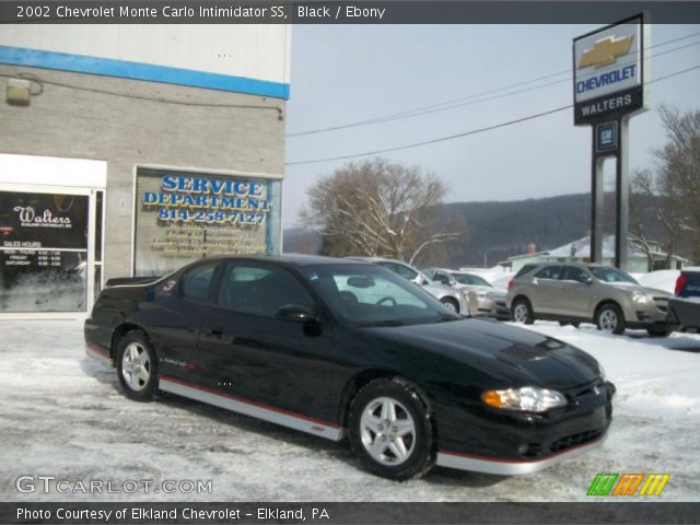 2002 Chevrolet Monte Carlo Intimidator SS in Black