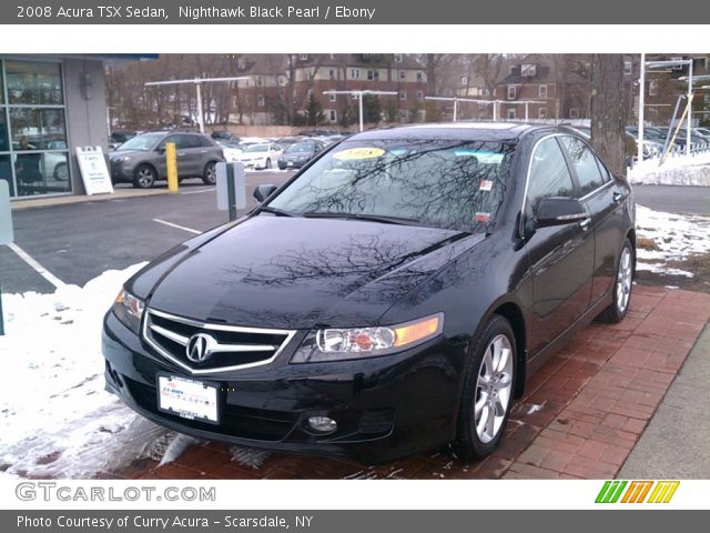 2008 Acura TSX Sedan in Nighthawk Black Pearl