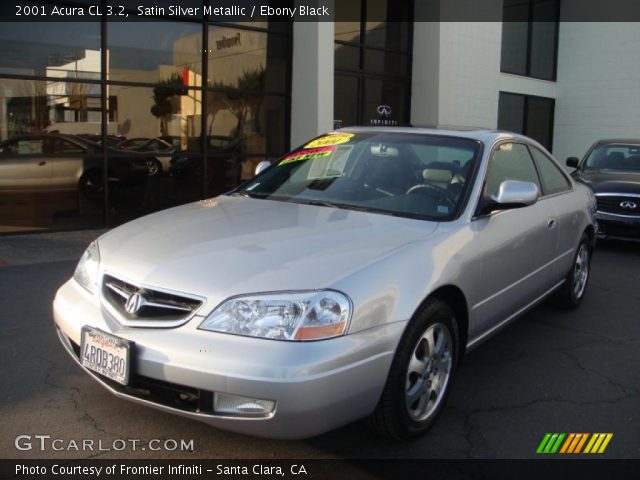 2001 Acura CL 3.2 in Satin Silver Metallic