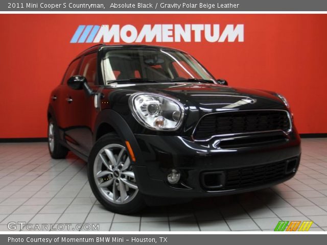 2011 Mini Cooper S Countryman in Absolute Black