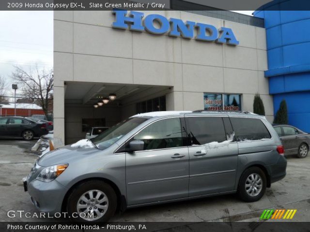 2009 Honda Odyssey EX-L in Slate Green Metallic