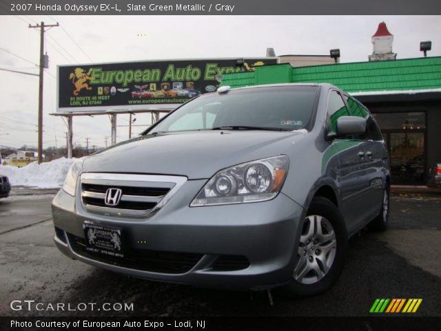 2007 Honda Odyssey EX-L in Slate Green Metallic