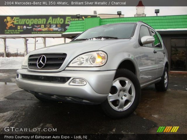 2004 Mercedes-Benz ML 350 4Matic in Brilliant Silver Metallic