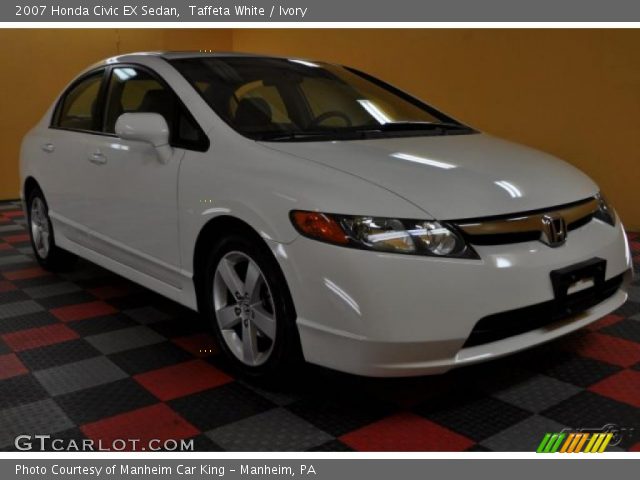 2007 Honda Civic EX Sedan in Taffeta White