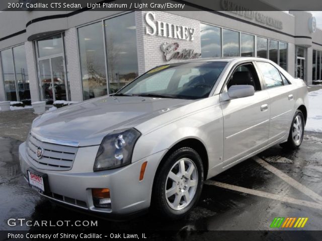 2007 Cadillac CTS Sedan in Light Platinum