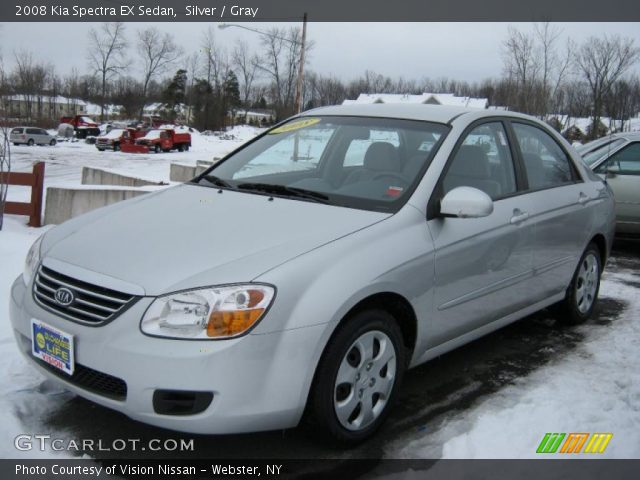2008 Kia Spectra EX Sedan in Silver