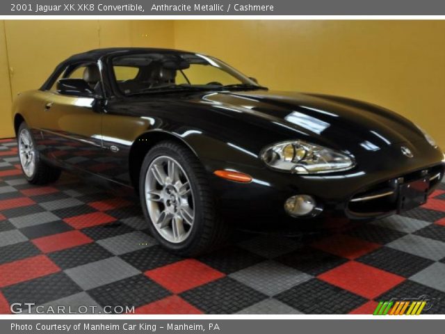 2001 Jaguar XK XK8 Convertible in Anthracite Metallic