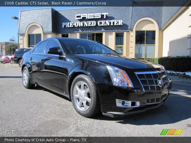 2008 Cadillac CTS Sedan in Black Raven
