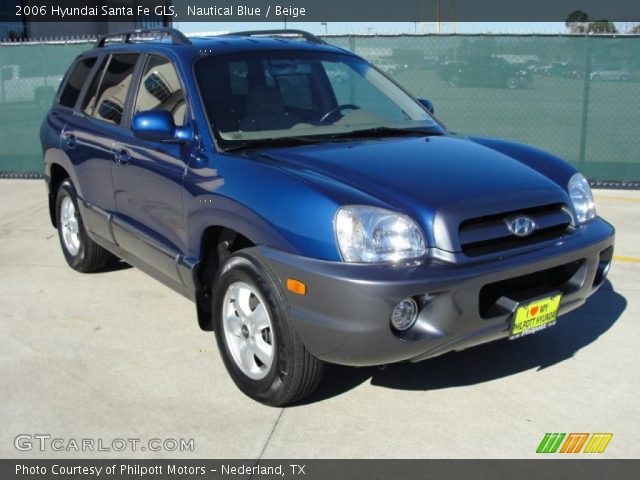 2006 Hyundai Santa Fe GLS in Nautical Blue