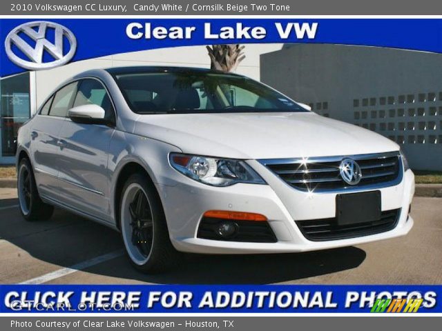 2010 Volkswagen CC Luxury in Candy White