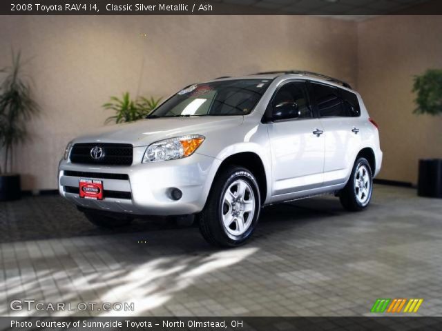 2008 Toyota RAV4 I4 in Classic Silver Metallic