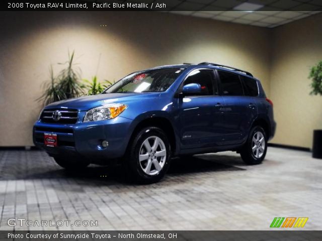 2008 Toyota RAV4 Limited in Pacific Blue Metallic