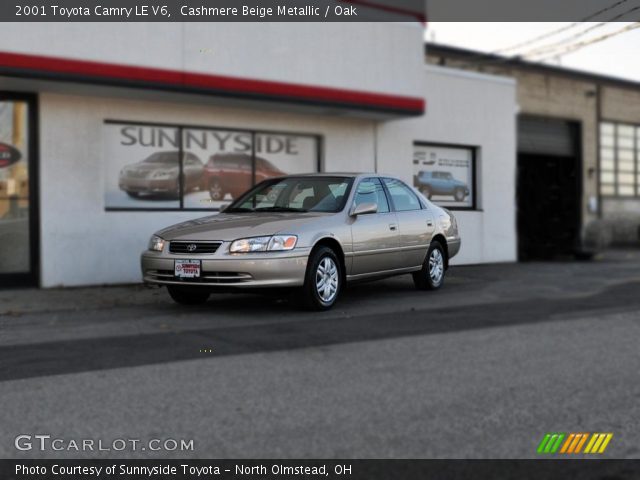 2001 Toyota Camry LE V6 in Cashmere Beige Metallic