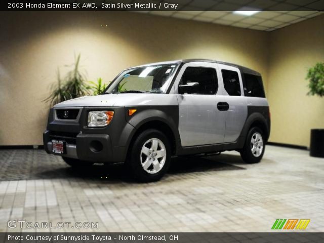 2003 Honda Element EX AWD in Satin Silver Metallic