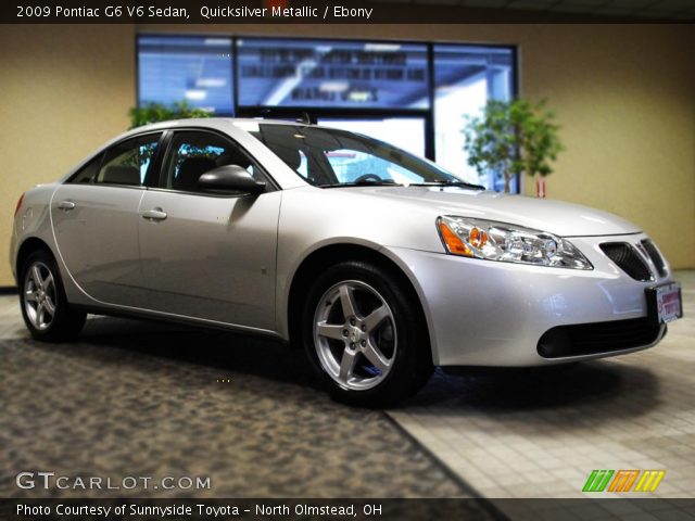 2009 Pontiac G6 V6 Sedan in Quicksilver Metallic