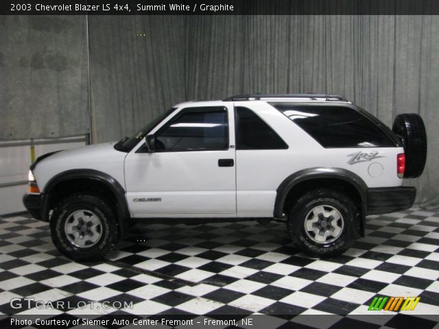 2003 Chevrolet Blazer LS 4x4 in Summit White