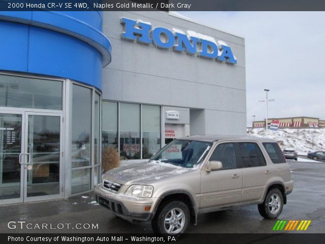 2000 Honda CR-V SE 4WD in Naples Gold Metallic