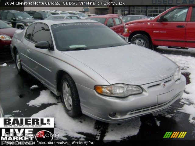 2004 Chevrolet Monte Carlo SS in Galaxy Silver Metallic