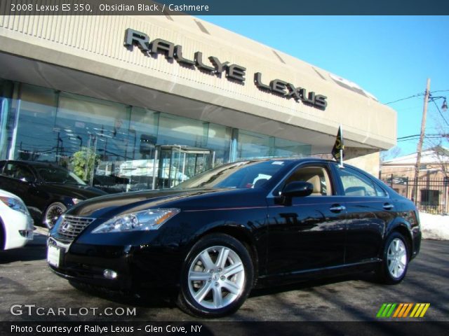 2008 Lexus ES 350 in Obsidian Black