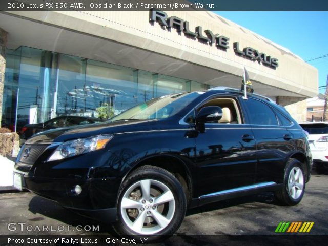 2010 Lexus RX 350 AWD in Obsidian Black