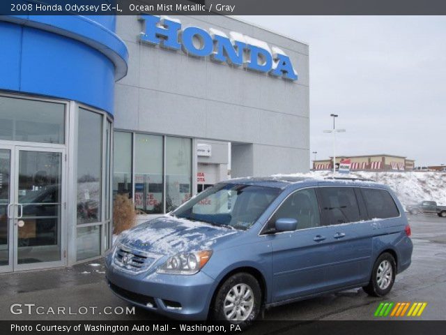 2008 Honda Odyssey EX-L in Ocean Mist Metallic